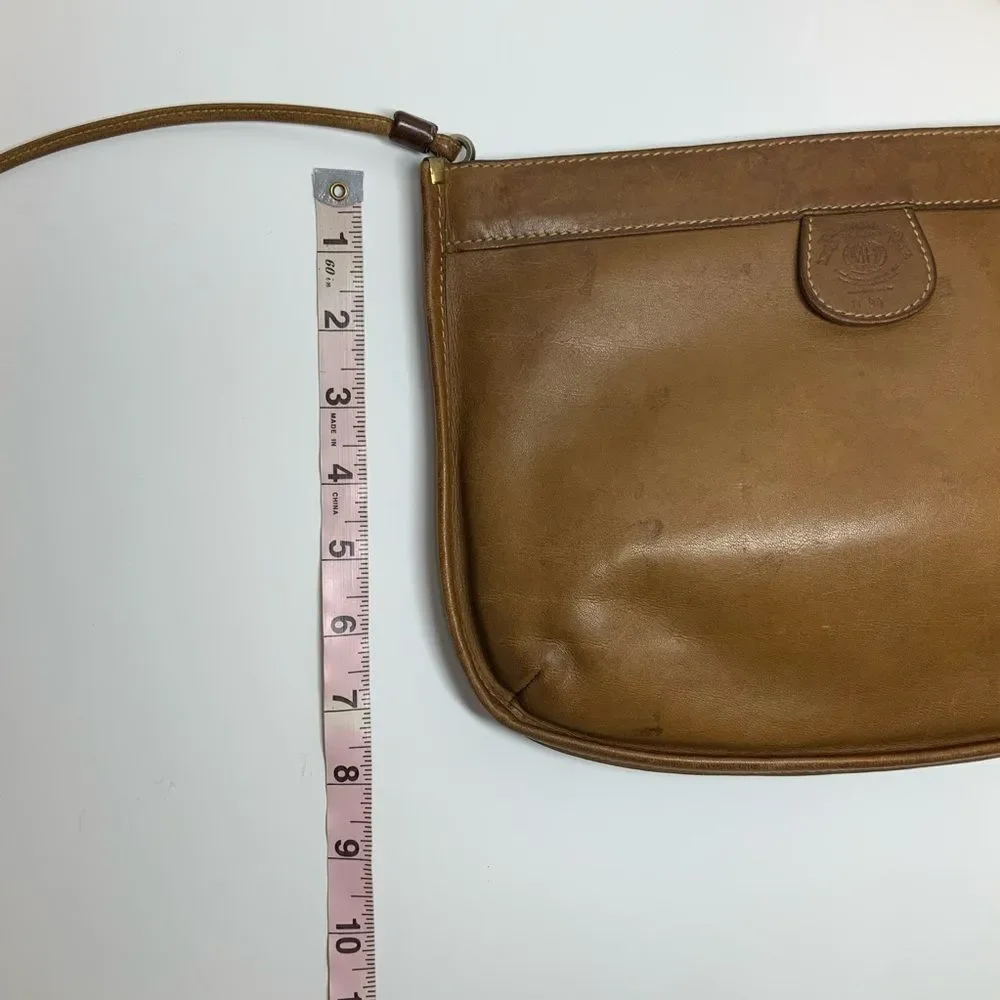 Vintage Ghurka No 40 The Escort Leather Shoulder Bag